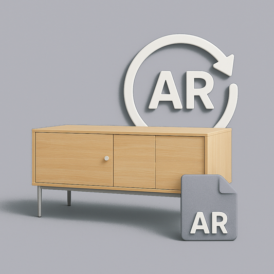 AR Model (USDZ/GLB) – Augmented Reality 3D Model